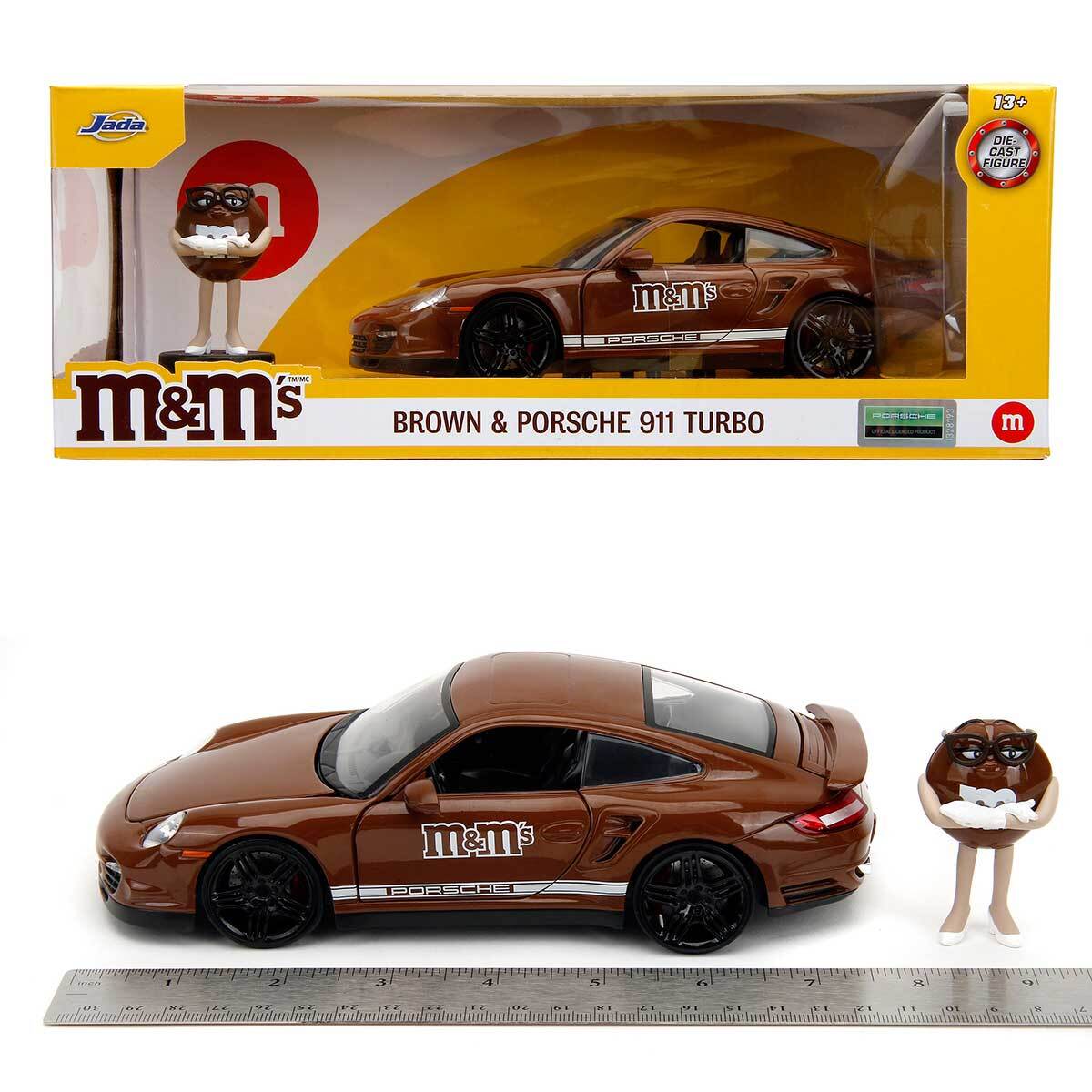 Jada Toys Hollywood Rides: Ms. Brown M&M & Porsche 911 Turbo 1/24