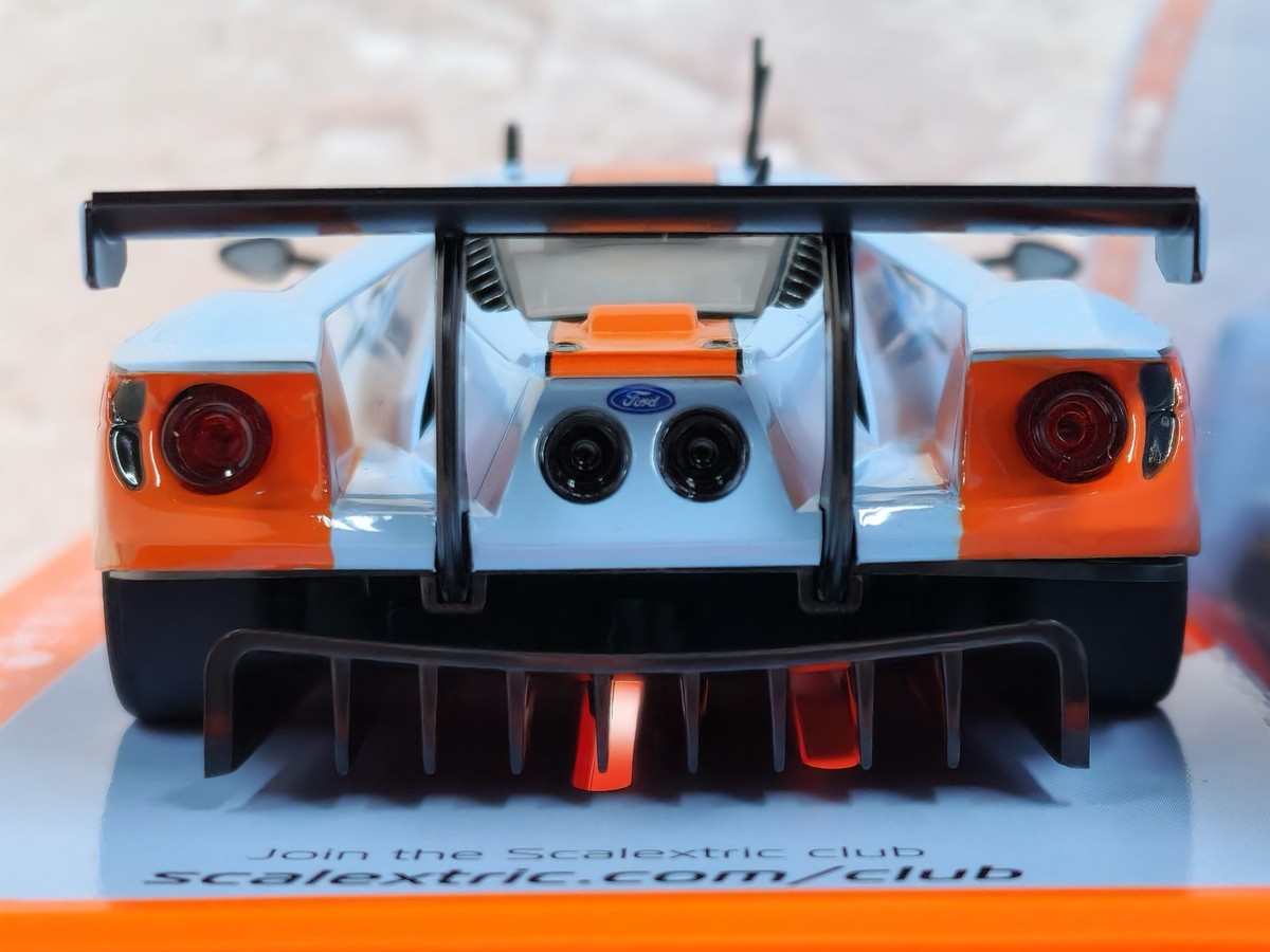 Scalextric Ford GT GTE Gulf Edition 1:32 Slot Race Car for sale
