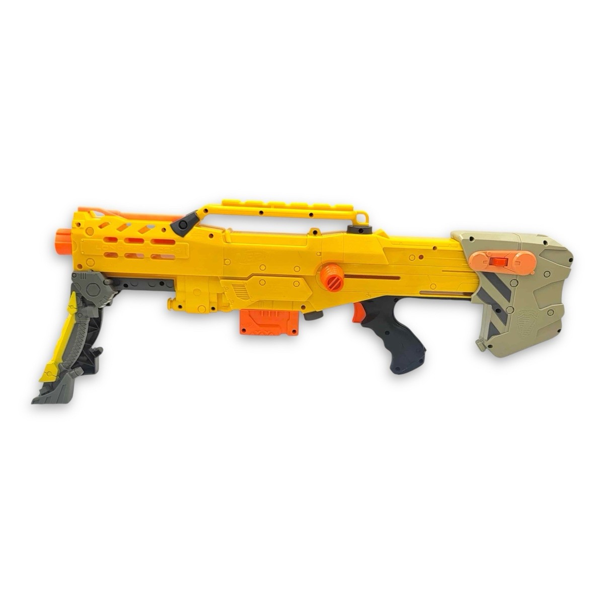 Nerf N-Strike Longshot CS-6 Sniper Rifle - Yellow - W/ 6 Shot Clip