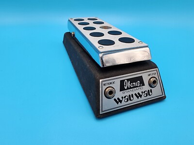 Vintage 70s Ibanez Wau Wau Standard No. 57 Wah Guitar Effect Pedal