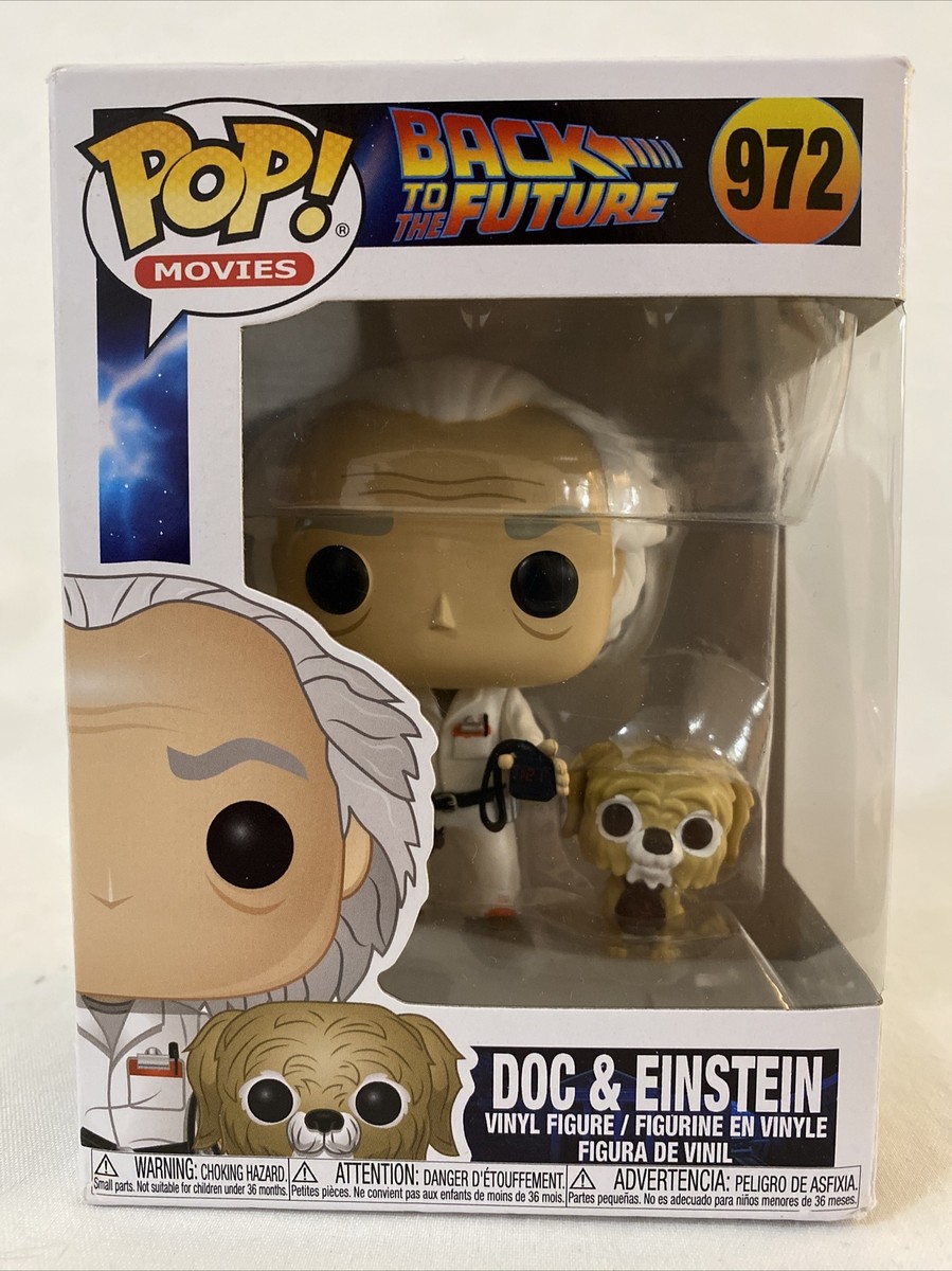 Funko Pop! 972 Back to the Future DOC & EINSTEIN NEW NRFB | eBay