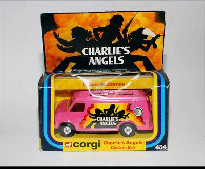 Corgi 434 Charlies Angels Van, VNM in Original Box | eBay