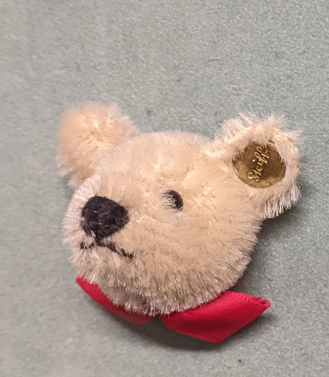 Vintage Steiff Teddy Bear Pin Ear Button | eBay