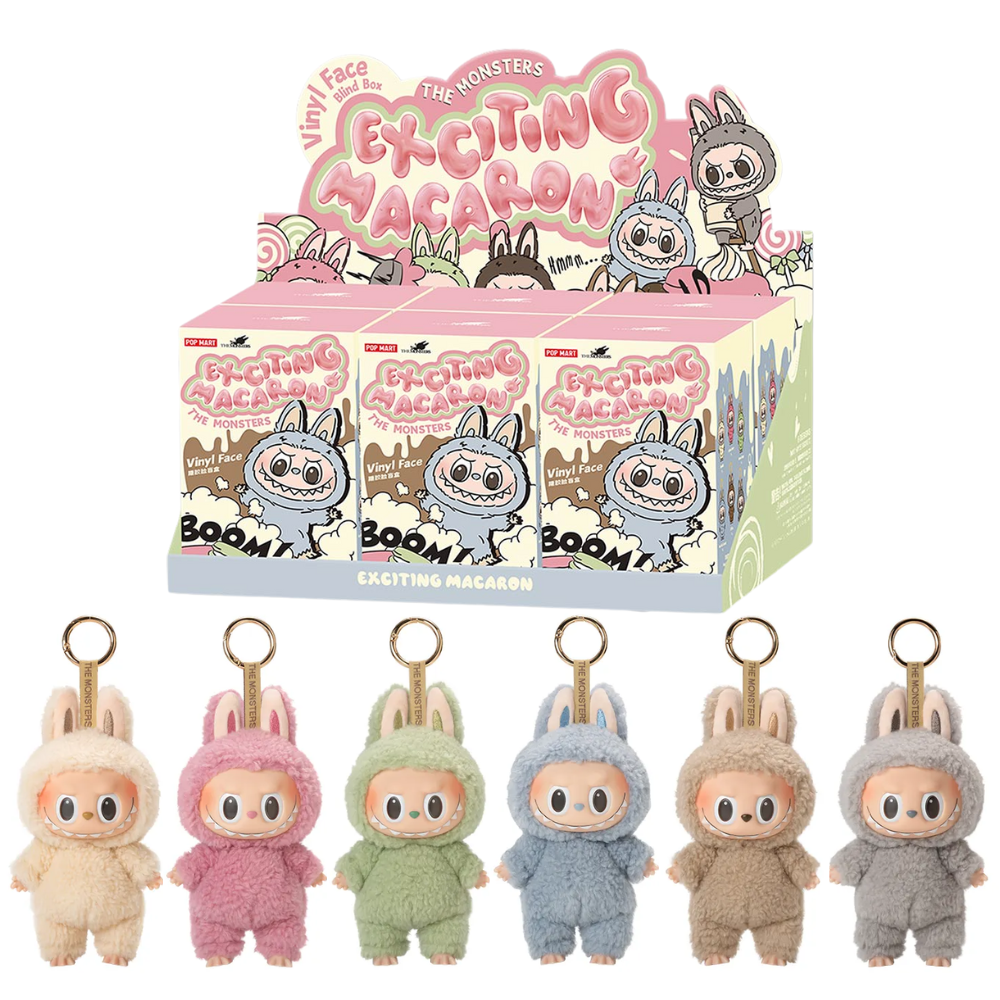 LABUBU Exciting Macaron MAC Authentic POP MART Ships Out Same Day