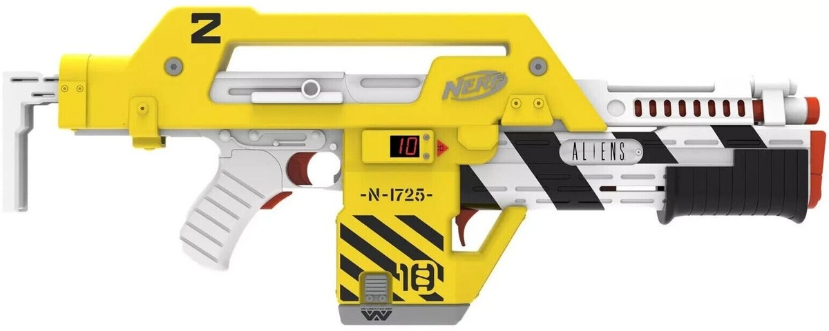 NERF Aliens LMTD Aliens M41A Pulse Rifle Blaster NEW 195166189512