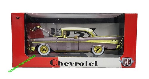 M2 Machines Supercharged 1957 Chevrolet Bel Air Custom R80 24-31 w