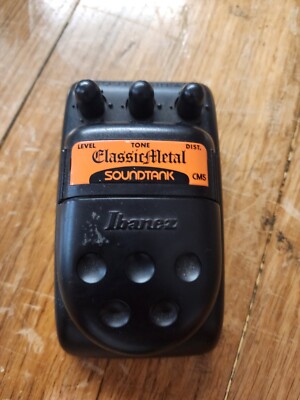 Ibanez CM5 Soundtank Classic Metal Distortion Vintage Guitar Pedal