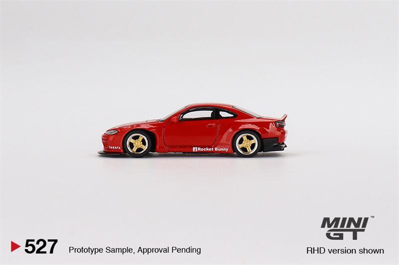 MINI GT 1:64 Silvia (S15) Rocket Bunny Red RHD Model Car | eBay