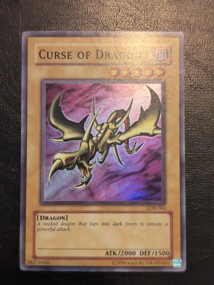 CURSE OF DRAGON ホロカード 北米版スーパーレア Yugioh CURSE OF