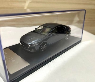 Mazda 1/43 Mazda3 Sedan Polymetal Gray Metallic Dealer Exclusive
