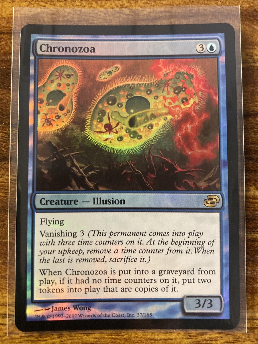 MTG✨CHRONOZOA FOIL✨Planar Chaos MINT RARE Creature 2007 J. Wong