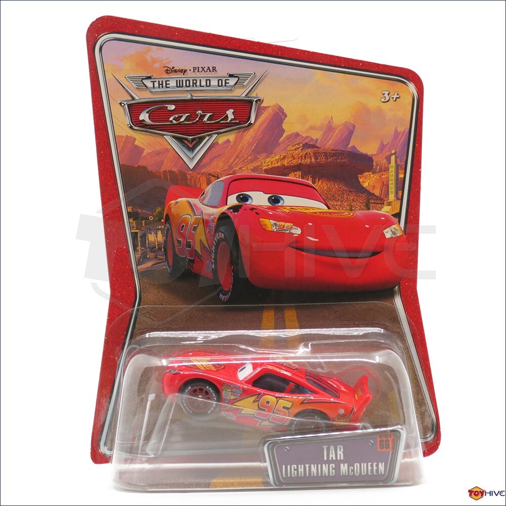 Disney Pixar World of Cars Tar Lightning McQueen #66 2009 diecast