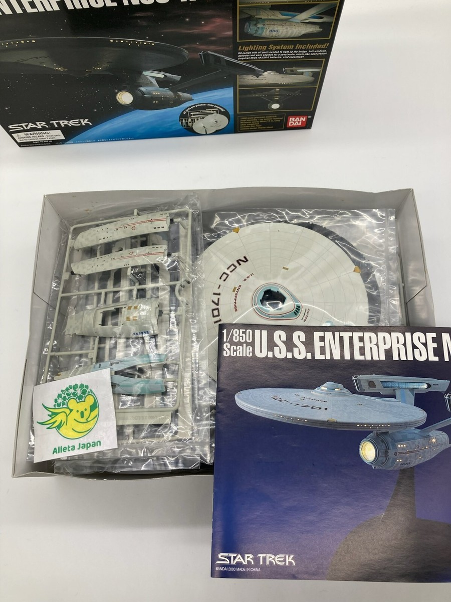 Star Trek 1/850 U.S.S. ENTERPRISE NCC-1701 Plastic Model Kit