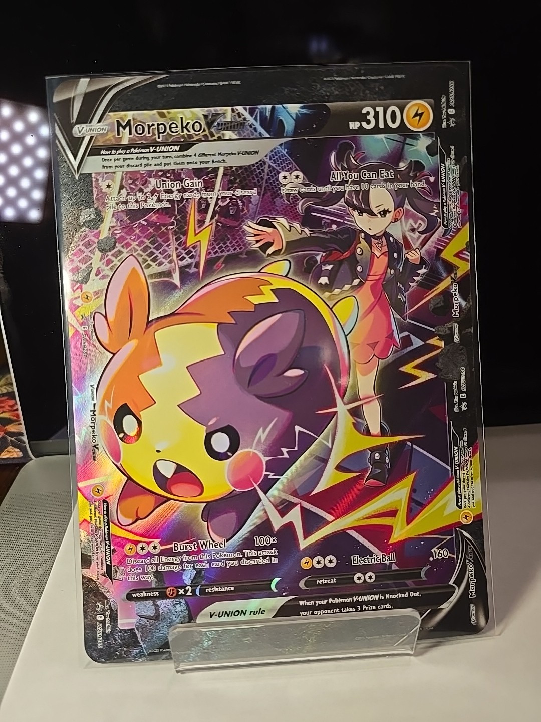 Morpeko V-Union Jumbo Card SWSH289 | eBay