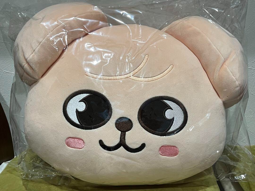 Stray Kids SKZOO Senugmin PuppyM Plush Cushion Official Soundwave