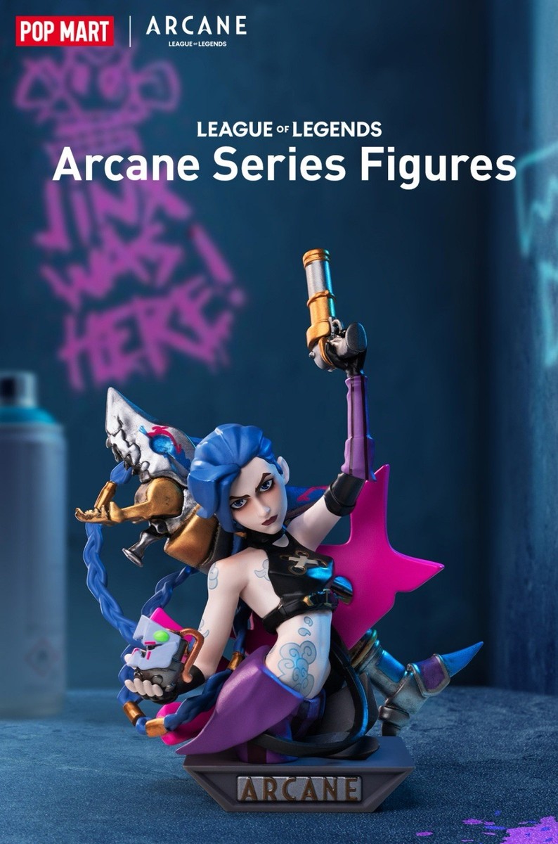 POP MART X League of Legends Arcane Figure Series Blind Box