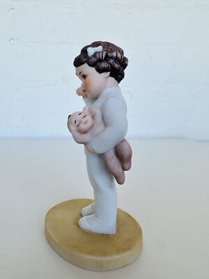 Bessie Pease Gutmann Heirloom Porcelain Two Sleepy Head H1879 | eBay
