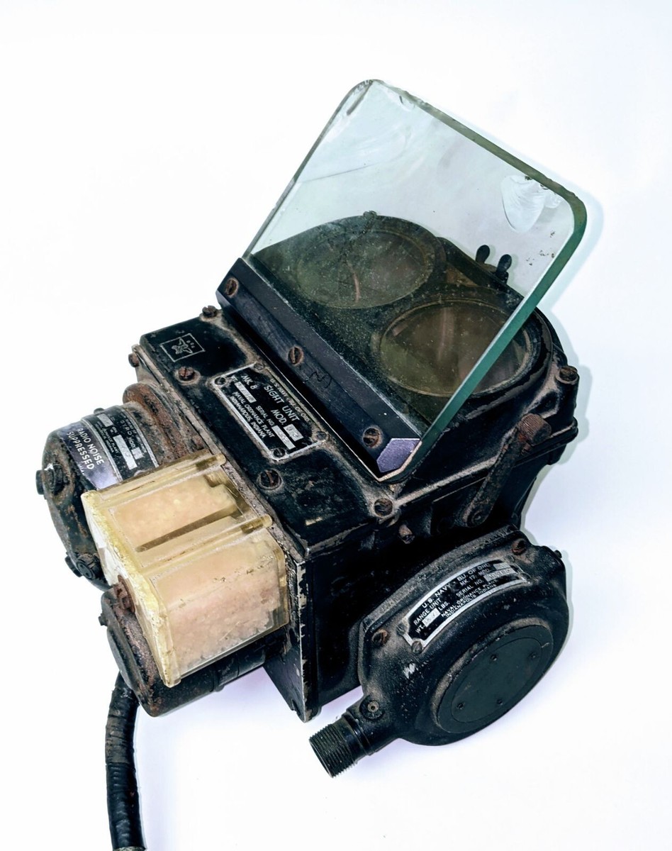 NAVY MK8 Computing Gun Sight Unit, Naval Ordinance Plant - Ind