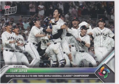 SHOHEI OHTANI 2023 Topps Now Team Japan Card WBC WORLD BASEBALL