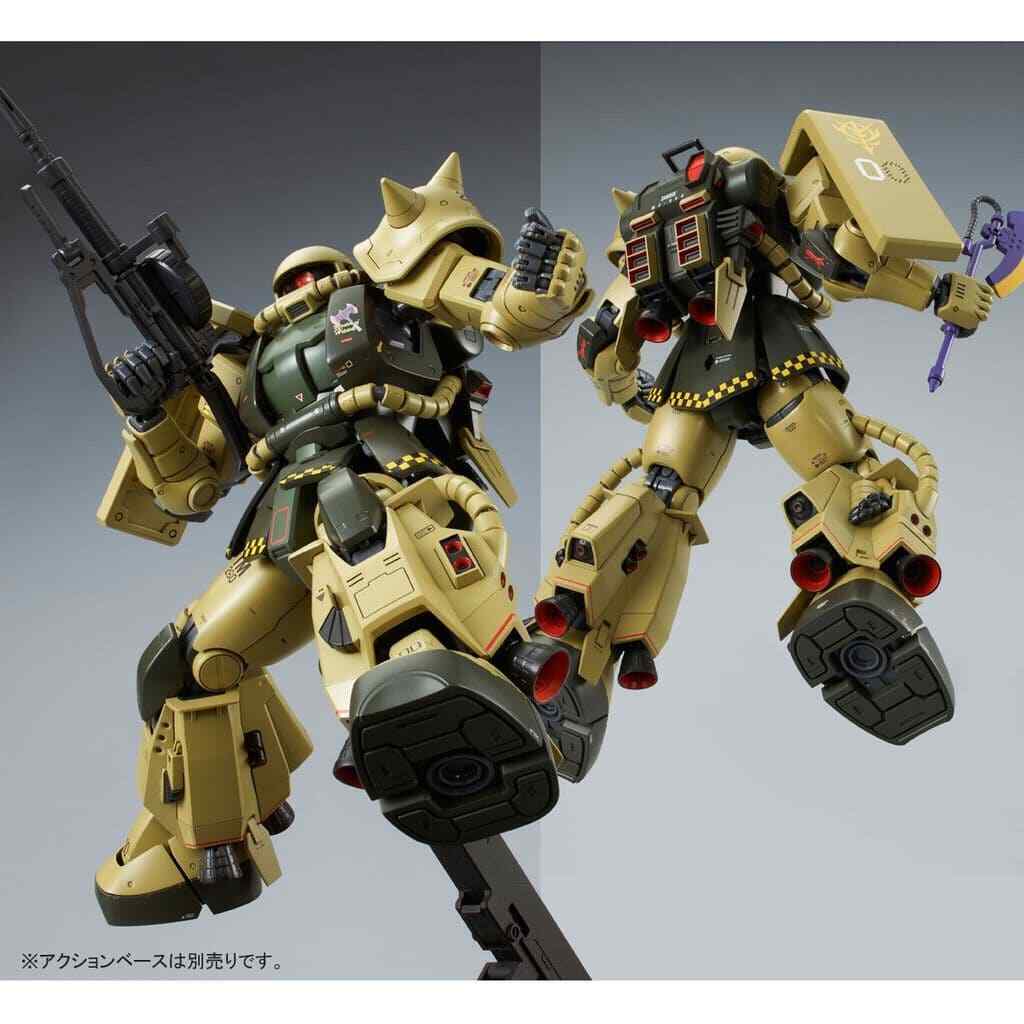 MG 1/100 MSV MS-06R-1 Breniss Ox Zaku II Gundam Model Kit Premium