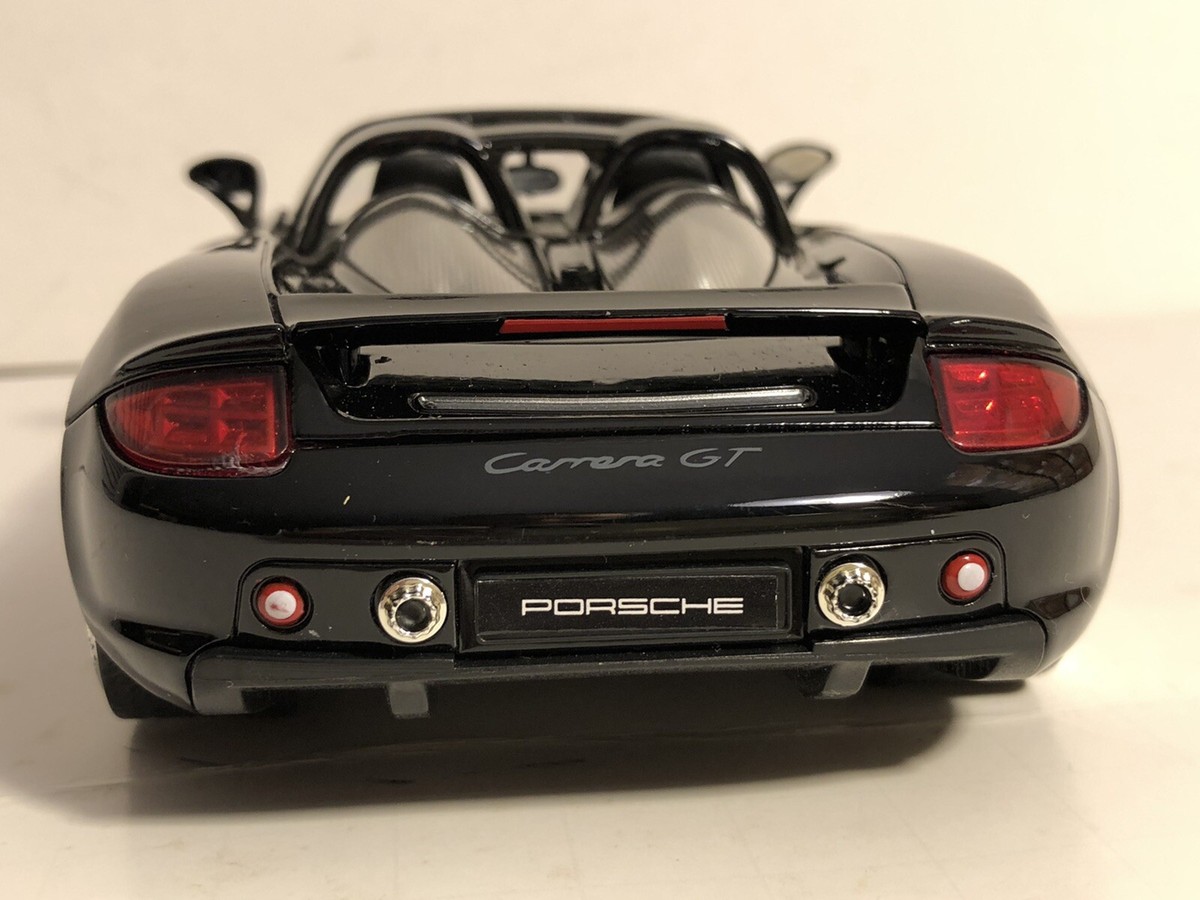 JADA DUB CITY 2005 PORSCHE CARRERA GT BLACK 1:24 DIECAST MODEL CAR