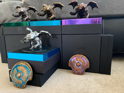 TI7 + TI8 DotA 2 Baby Roshan's + Aegis Replica's - The
