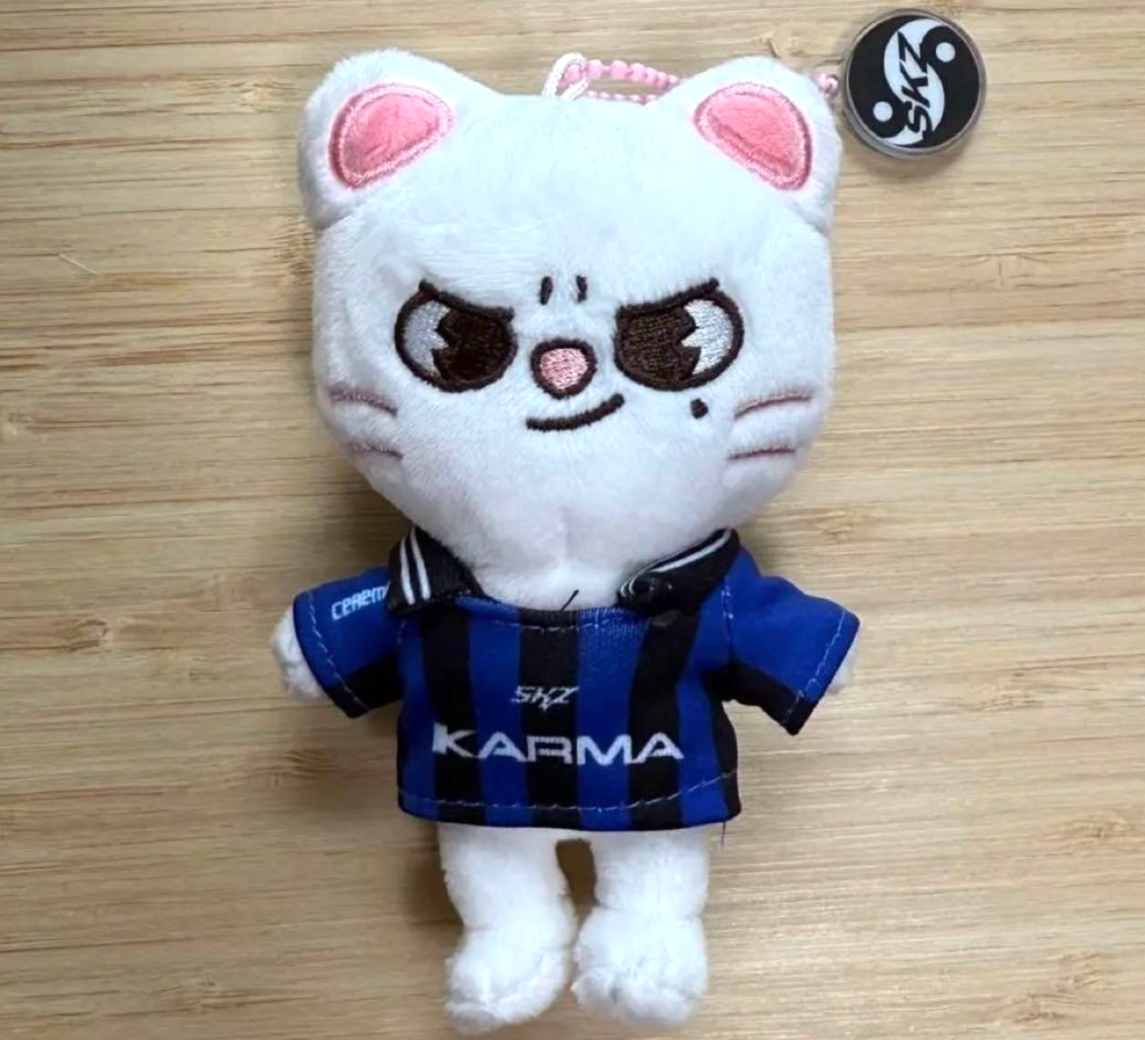 Stray Kids Skzoo KARMA Plush Doll Keyring Jiniret Hyunjin Official