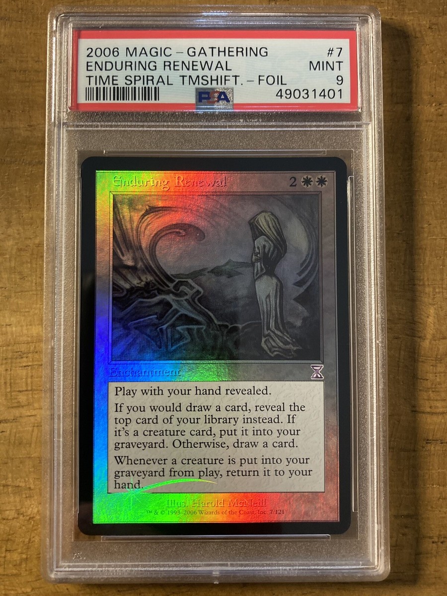 MTG✨ENDURING RENEWAL FOIL✨Time Spiral-Timeshifted PSA 9 MINT