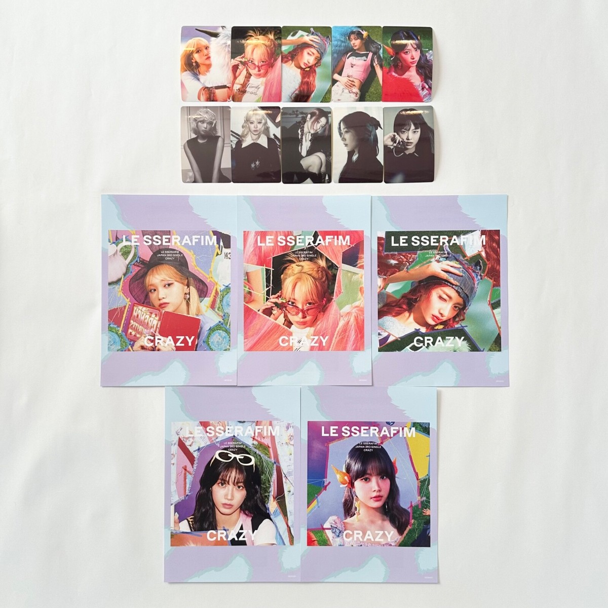 LE SSERAFIM] CRAZY JP / Tower Records HMV Limited Benefit Sticker