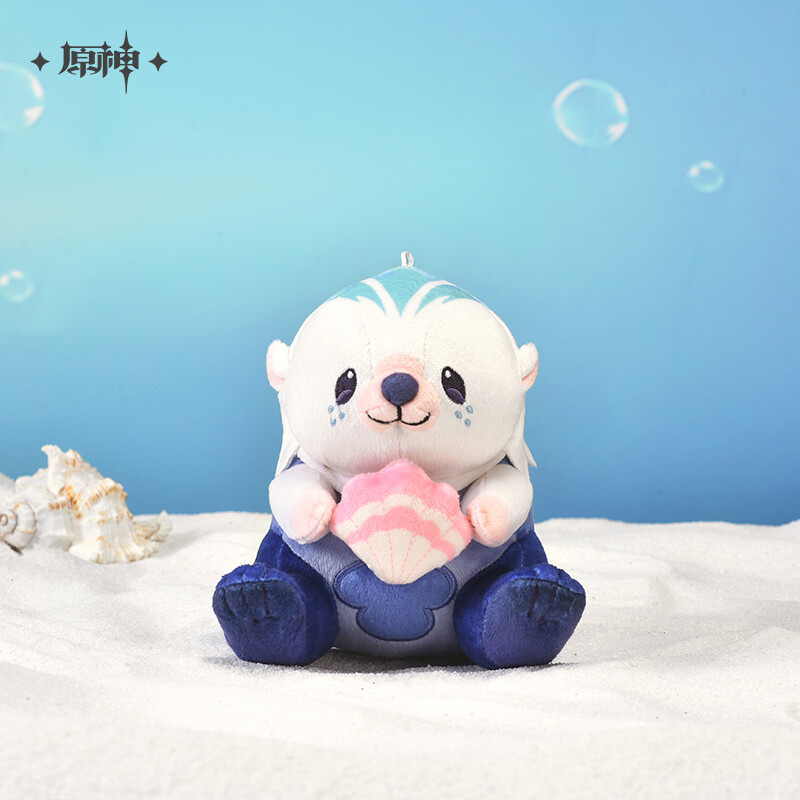 miHoYo Genshin Impact Neuvillette Sea Otter Plush Keychain Stuffed