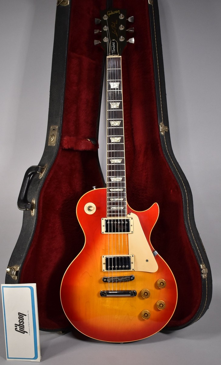 1980 Gibson Les Paul Standard Cherry Sunburst W/OHSC | eBay