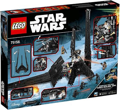 Lego Star Clone Wars 75156 KRENNIC'S IMPERIAL SHUTTLE K-2SO Bodhi