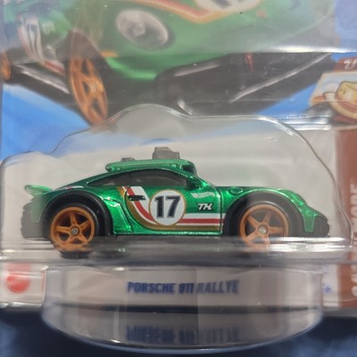 Hot Wheels 2025 Super Treasure Hunt Porsche 911 Rallye New Free