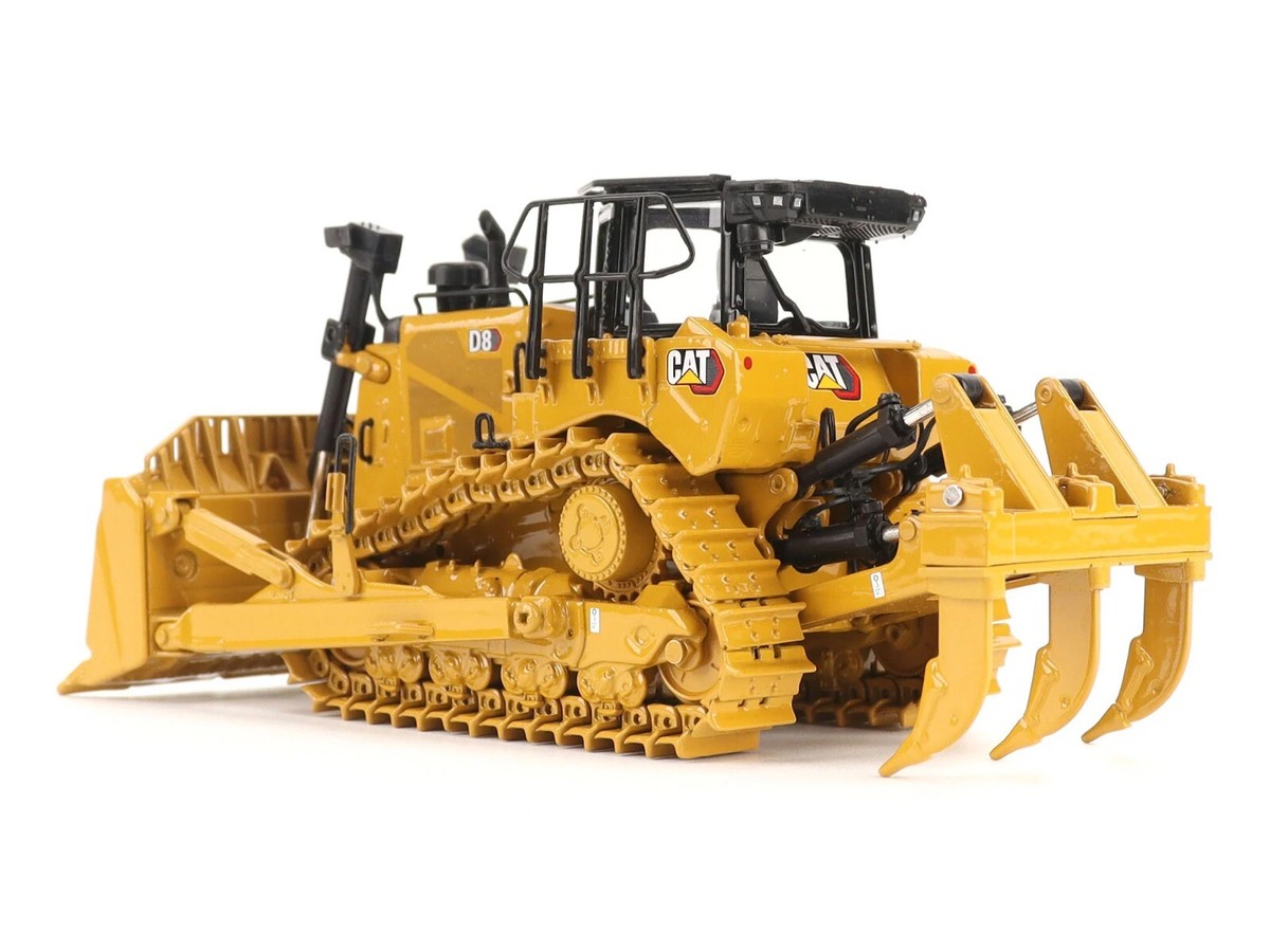 CAT CATERPILLAR D8 TRACK-TYPE DOZER YELLOW 1/50 MODEL BY DIECAST
