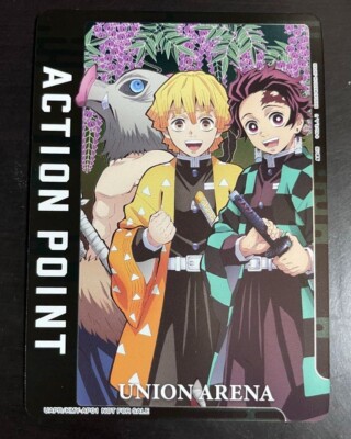 Union Arena Card Demon Slayer Foil Ver. Action Point AP Rare