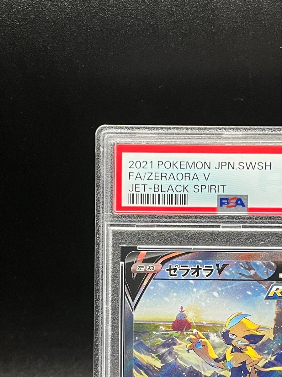 PSA 10 Zeraora V SR FA 074/070 Jet Black Spirit 2021 Pokemon Card