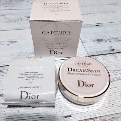 DIOR CUPTURE DREAM SKIN Moist Cushion SPF50 compact and refill