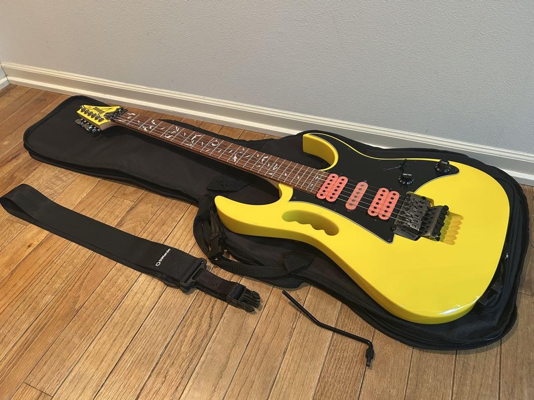 Ibanez JEM Junior Special Yellow / Electric Guitar w/ Original SC
