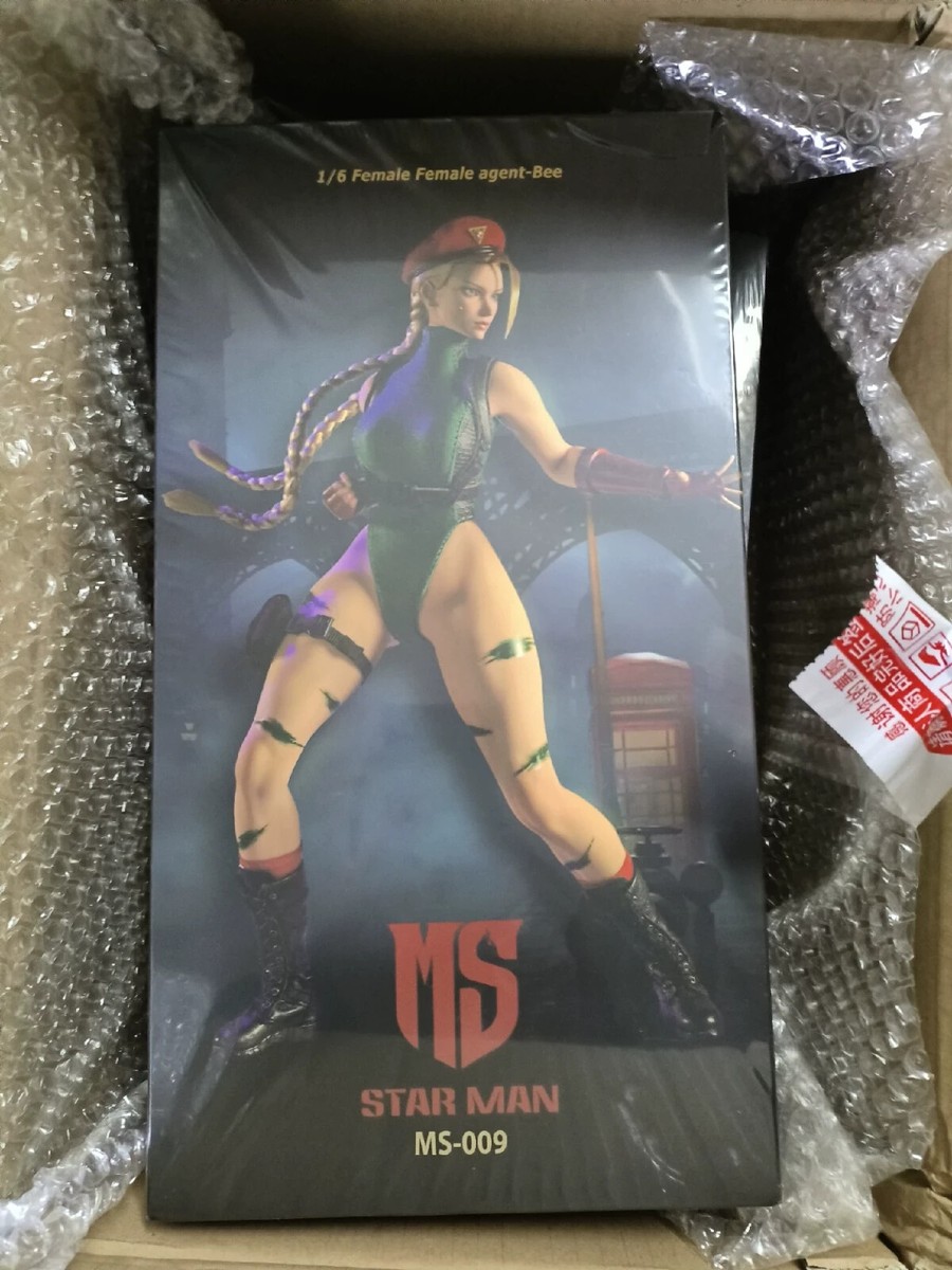 STAR MAN Cammy Fighter 1/6 12'' Action Figures Skeleton body