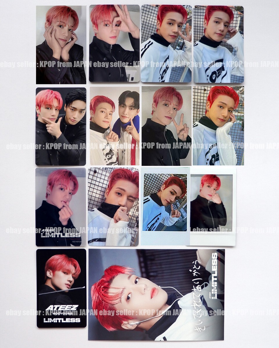 WOOYOUNG ATEEZ Limitless Official Photocard ATINY Tower records