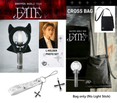 ENHYPEN [FATE] Niki L Holder, Strap Keyring, Light Stick Cover