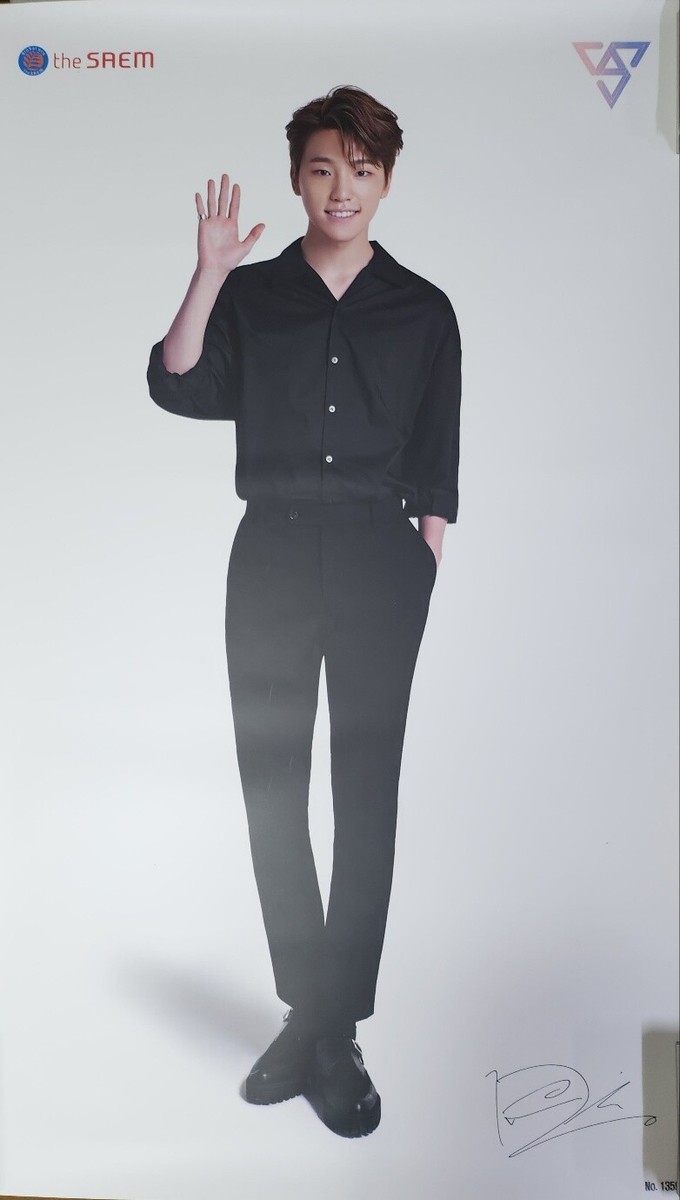 SEVENTEEN X THE SAEM LIMITED POSTER EACH MEMBER | eBay