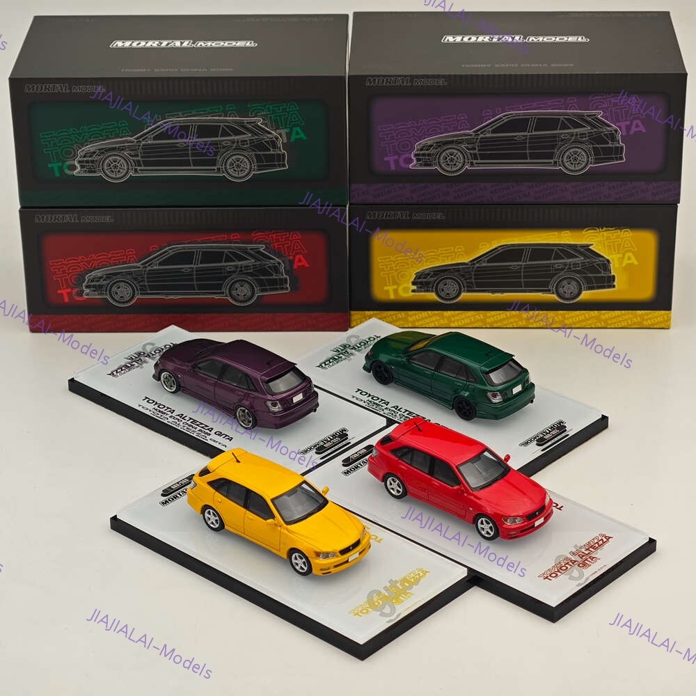 2025 HEC Mortal 1:64 Diecast Toyota Altezza Gita Lexus IS200 Toy