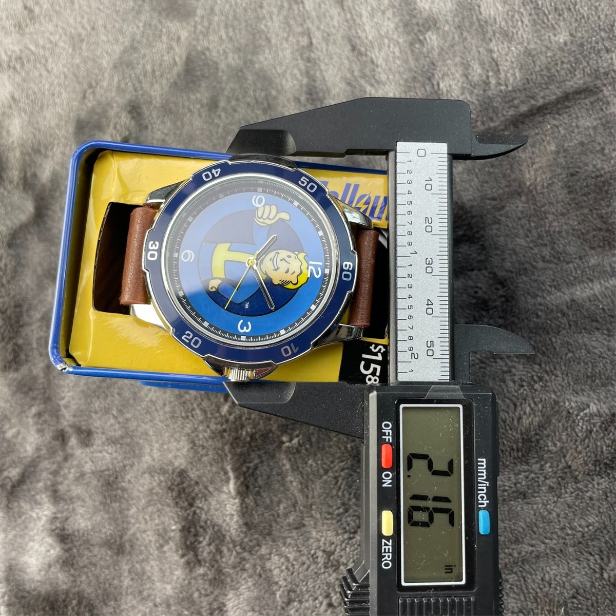 Fallout Wrist Watch Vault Boy 2018 Accutime Watch Corp Bethesda
