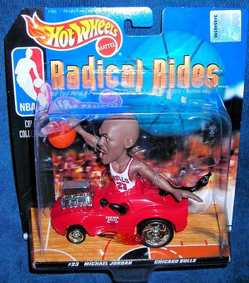 VINTAGE MATTEL HOT WHEELS RADICAL RIDES MICHAEL JORDAN CHICAGO