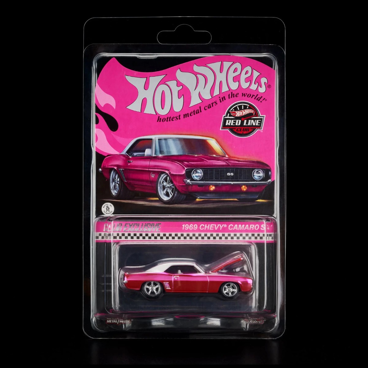 RLC Hot Wheels Collectors 1969 Chevy Camaro SS Pink Party Car 2024