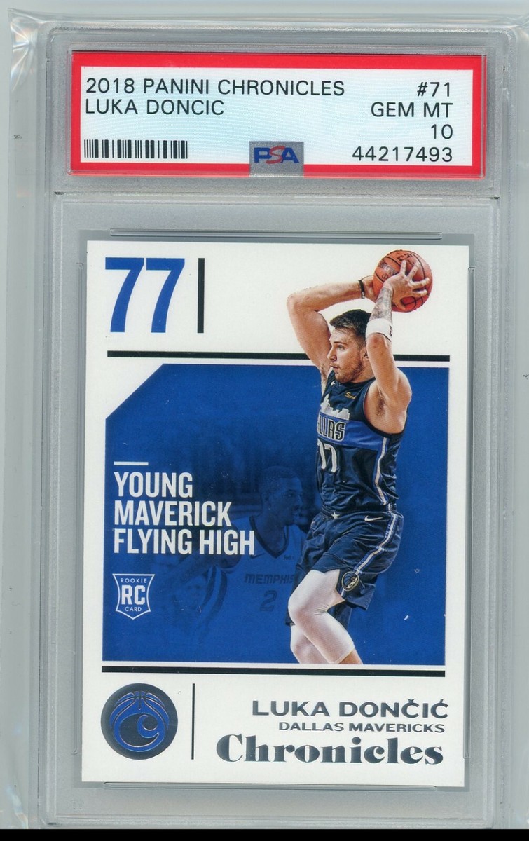 2018 Panini CHRONICLES #71 LUKA DONCIC GEM MINT PSA 10 MAVERICKS