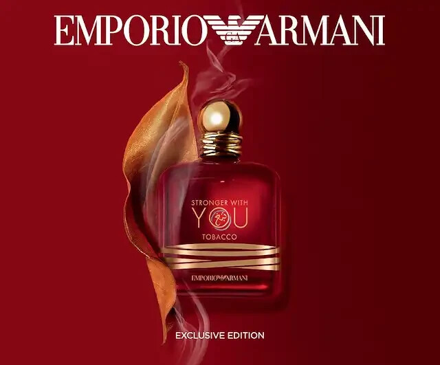 Giorgio Armani Stronger With You Tobacco 3.3 oz / 100 ml Eau de