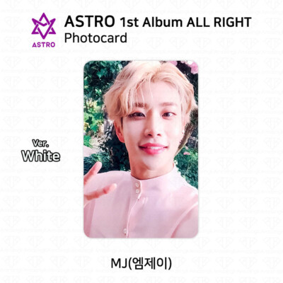ASTRO 1st Album All Light Official Photocard Photo Card MJ KPOP K