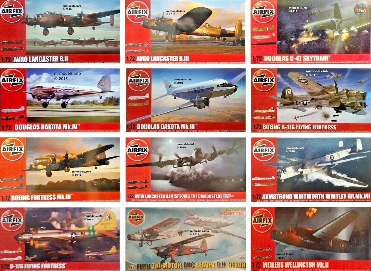 Airfix 1/72 Aircraft Military Aeroplane Plane New Plastic Model